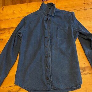 Taylor Stitch Jack Shirt in Indigo, sz 42, great shape